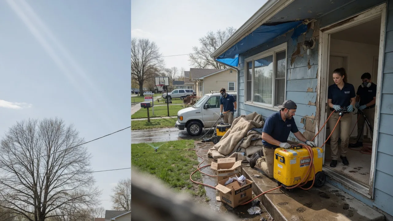 Basement Flood Cleanup in Bristol, PA near me